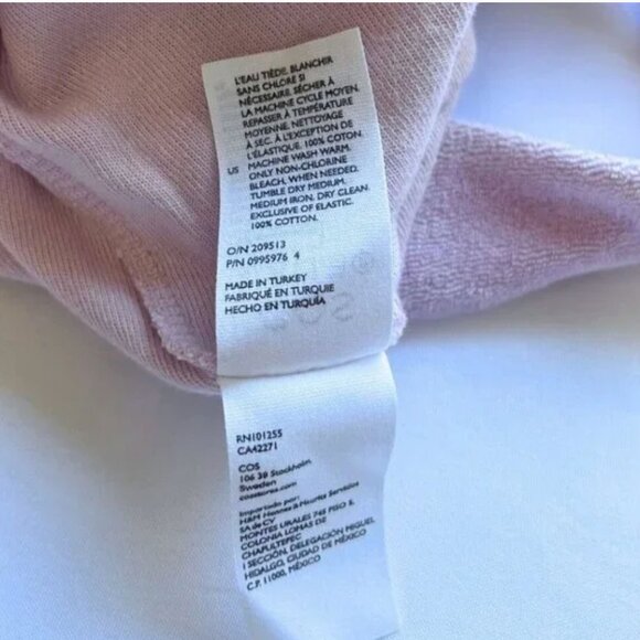 COS LILAC PLUSH SLEEVELESS BLOUSON COMFY ROMPER - XS - Picture 9 of 9